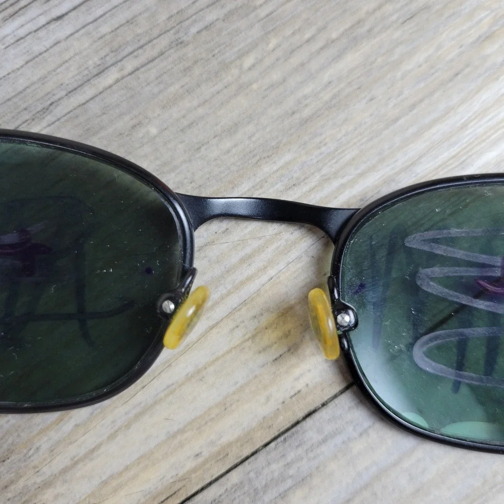 Ray-Ban Sunglasses RB 3003 W3079 Black Oval Frames Only Italy Men 50-19-135